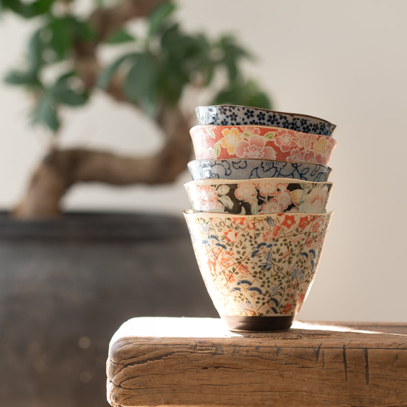 Japanese Ceramics | Tea Cup - Botan
