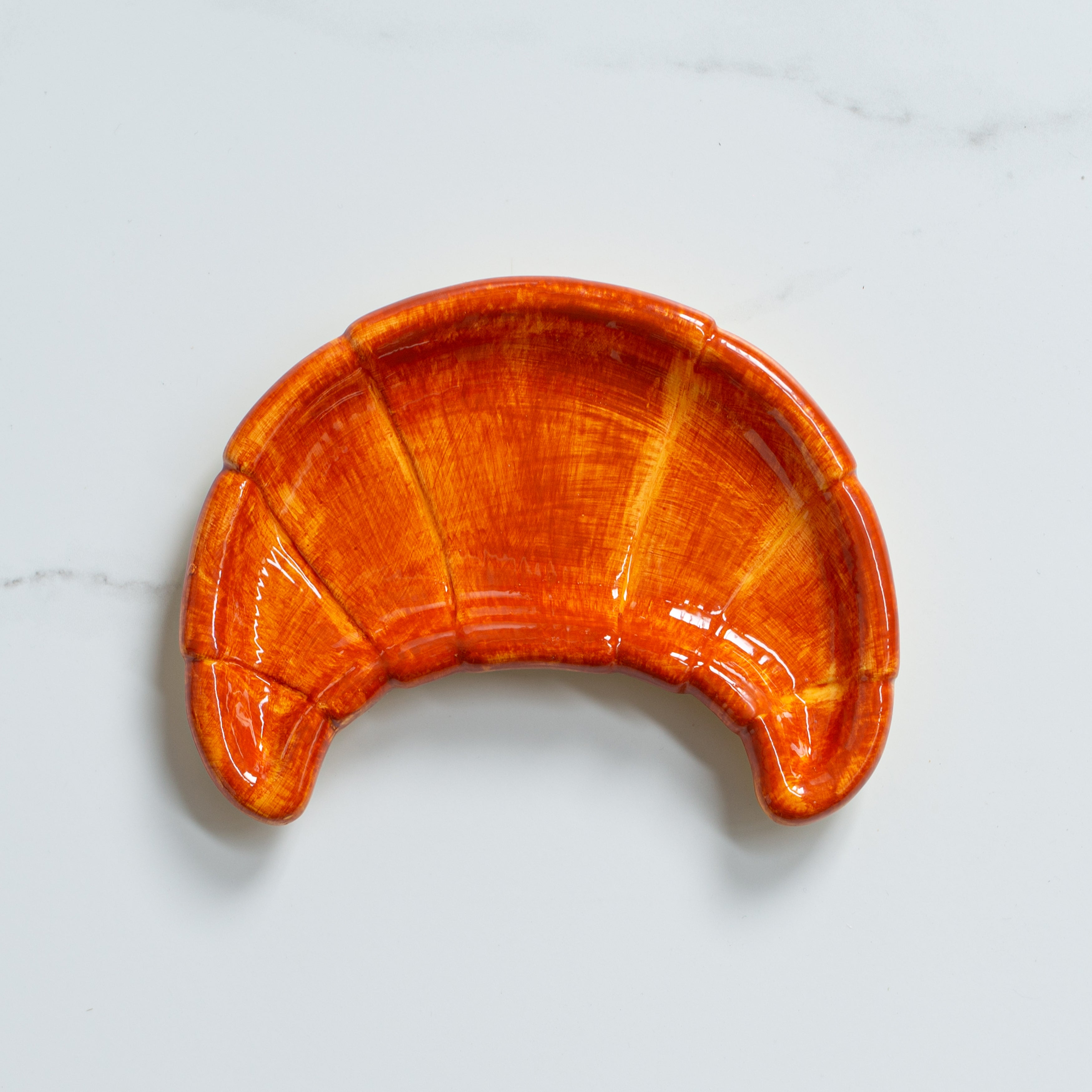 Ceramic Croissant Plate