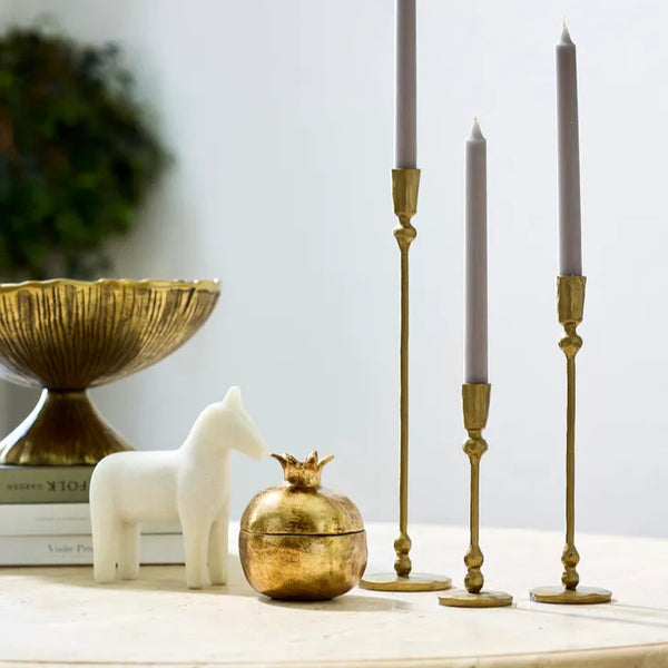 Candle Holder | Eddie | Gold | Set of 3