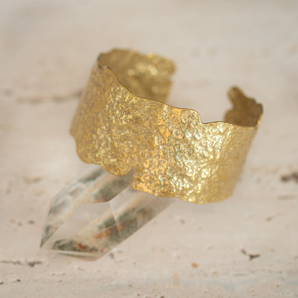 Elea Brass Bracelet/Cuff