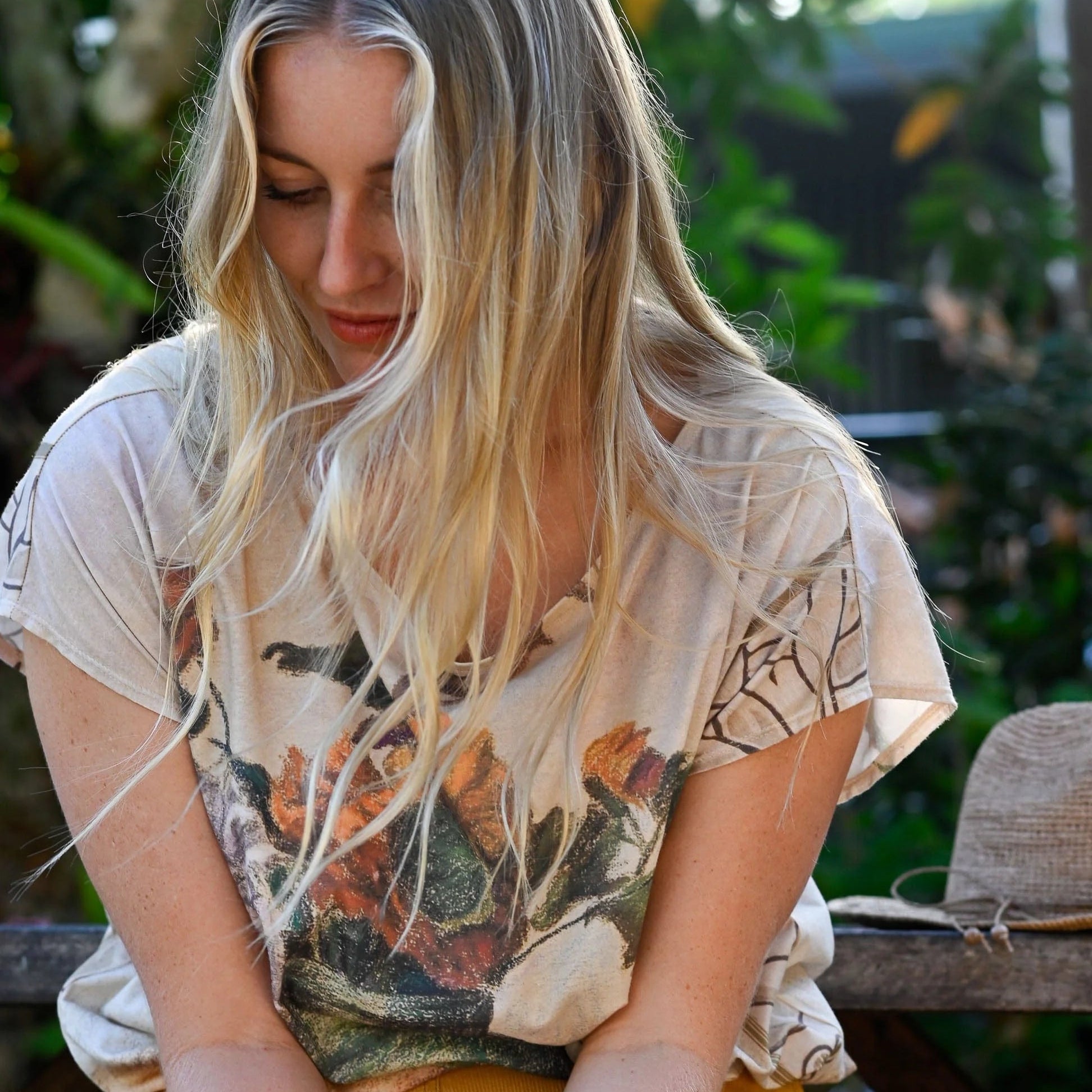 Lazybones Eleanor Tee | Fleurs