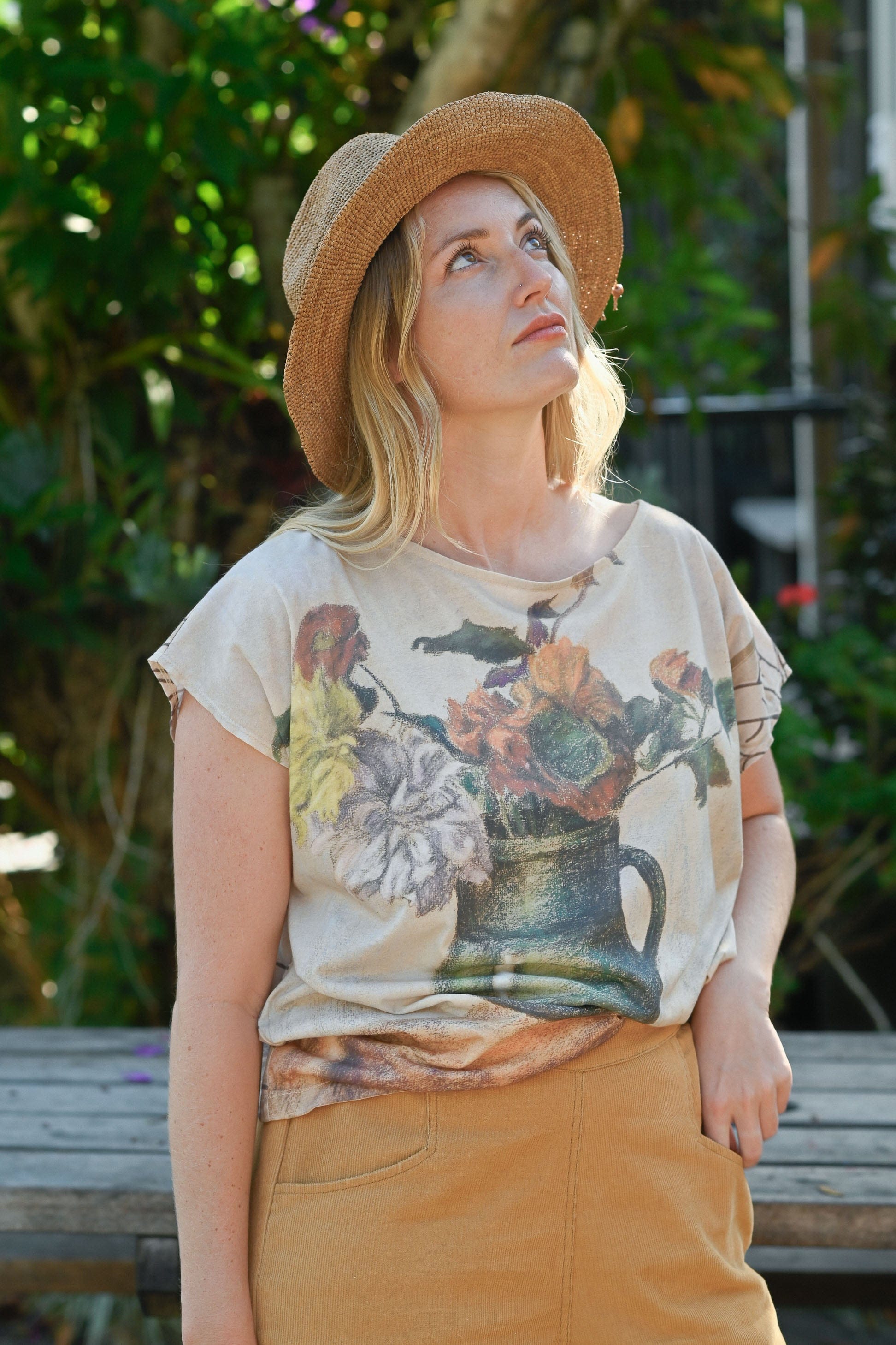 Lazybones Eleanor Tee | Fleurs