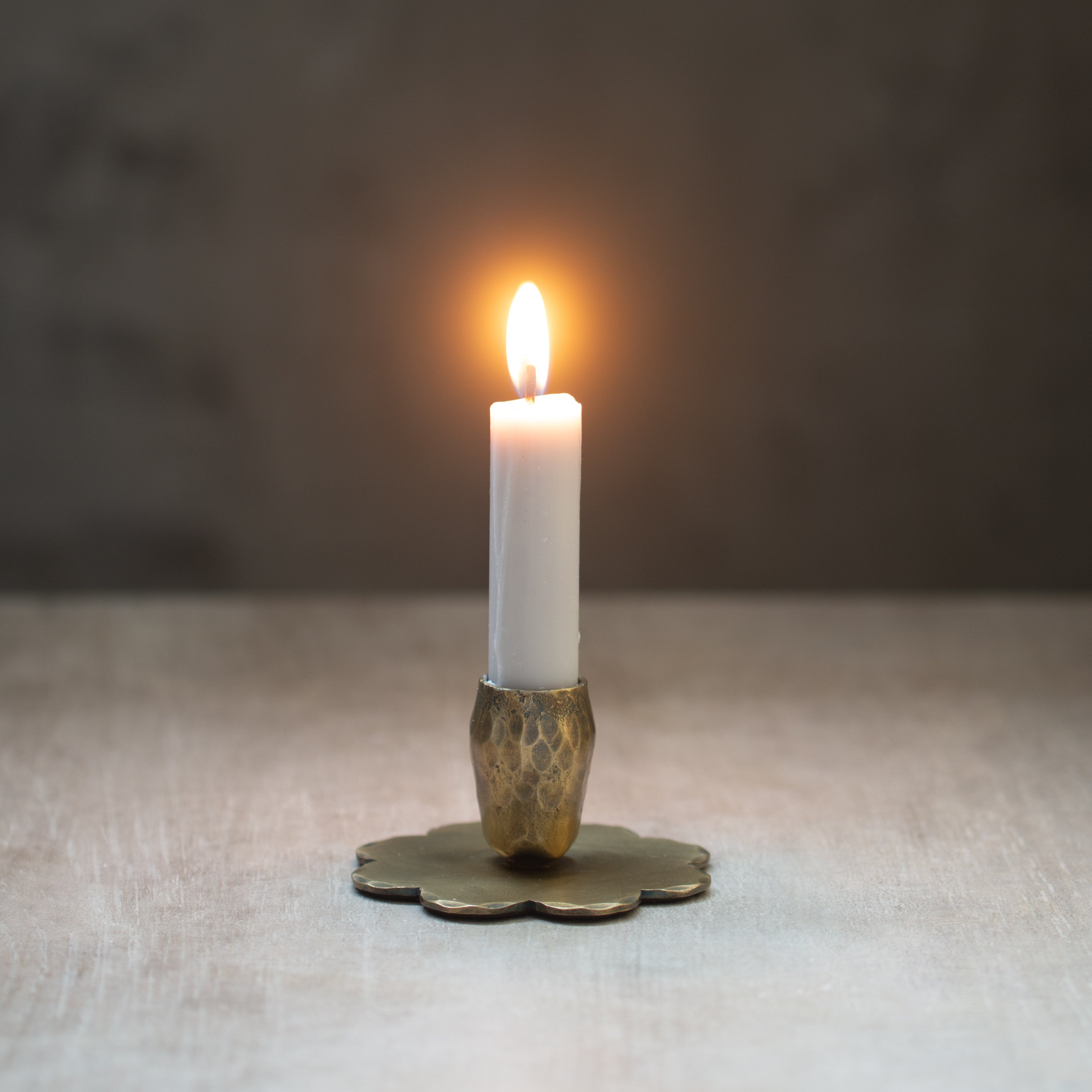Forged | Fleur Candle Holder