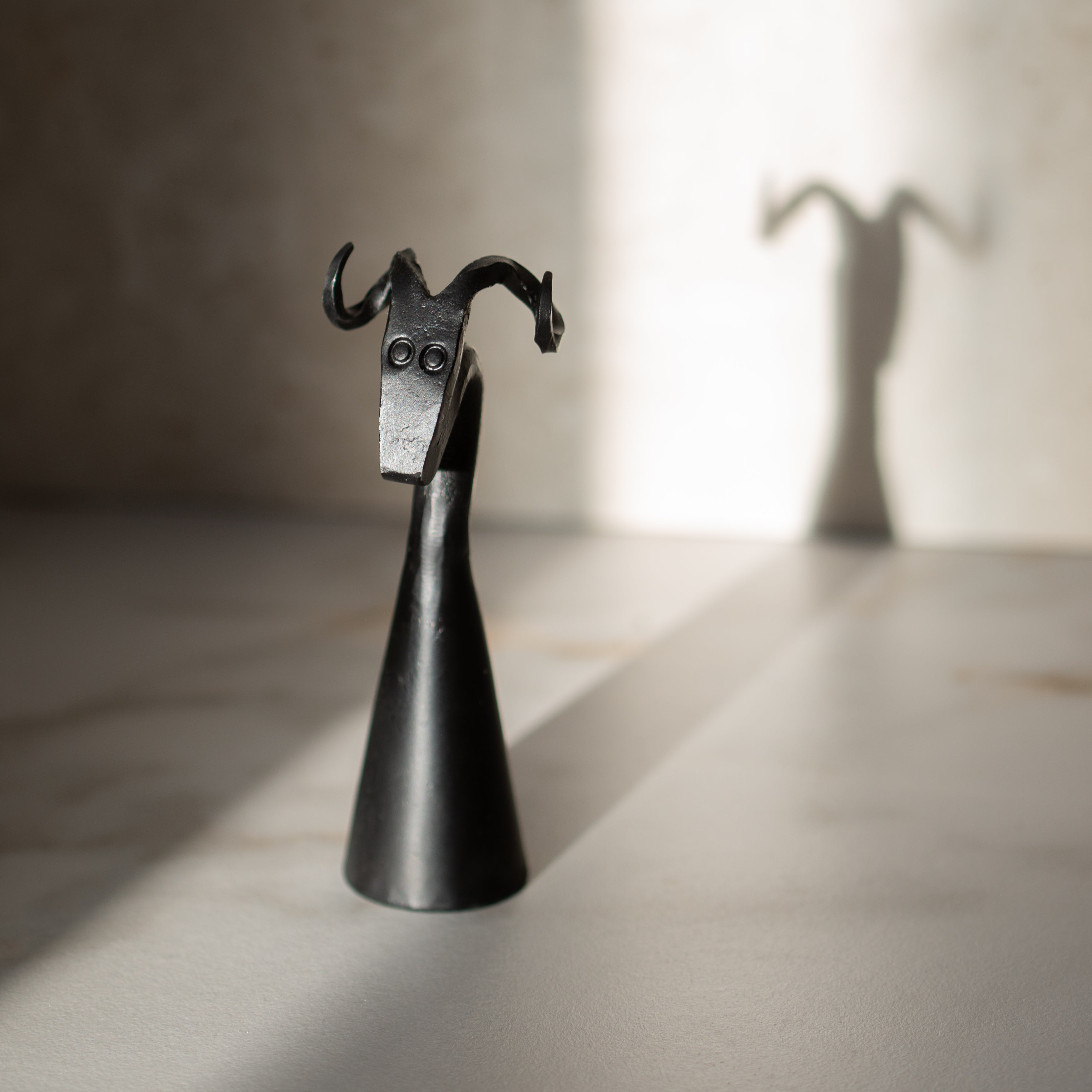Forged | Goat Candle Snuffer | Black