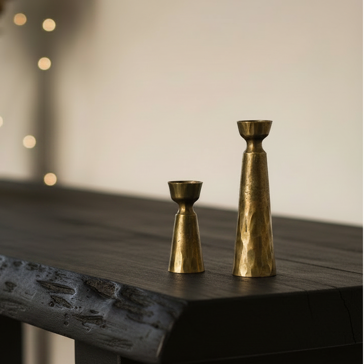 Forged | Sculpta | Candle Holders | Set/2