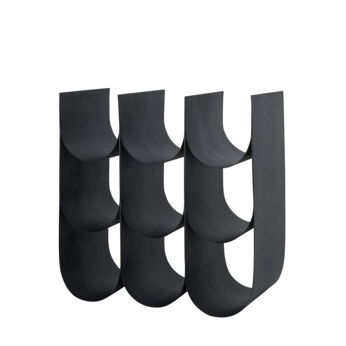 Scallop 9 Bottle Wine Rack