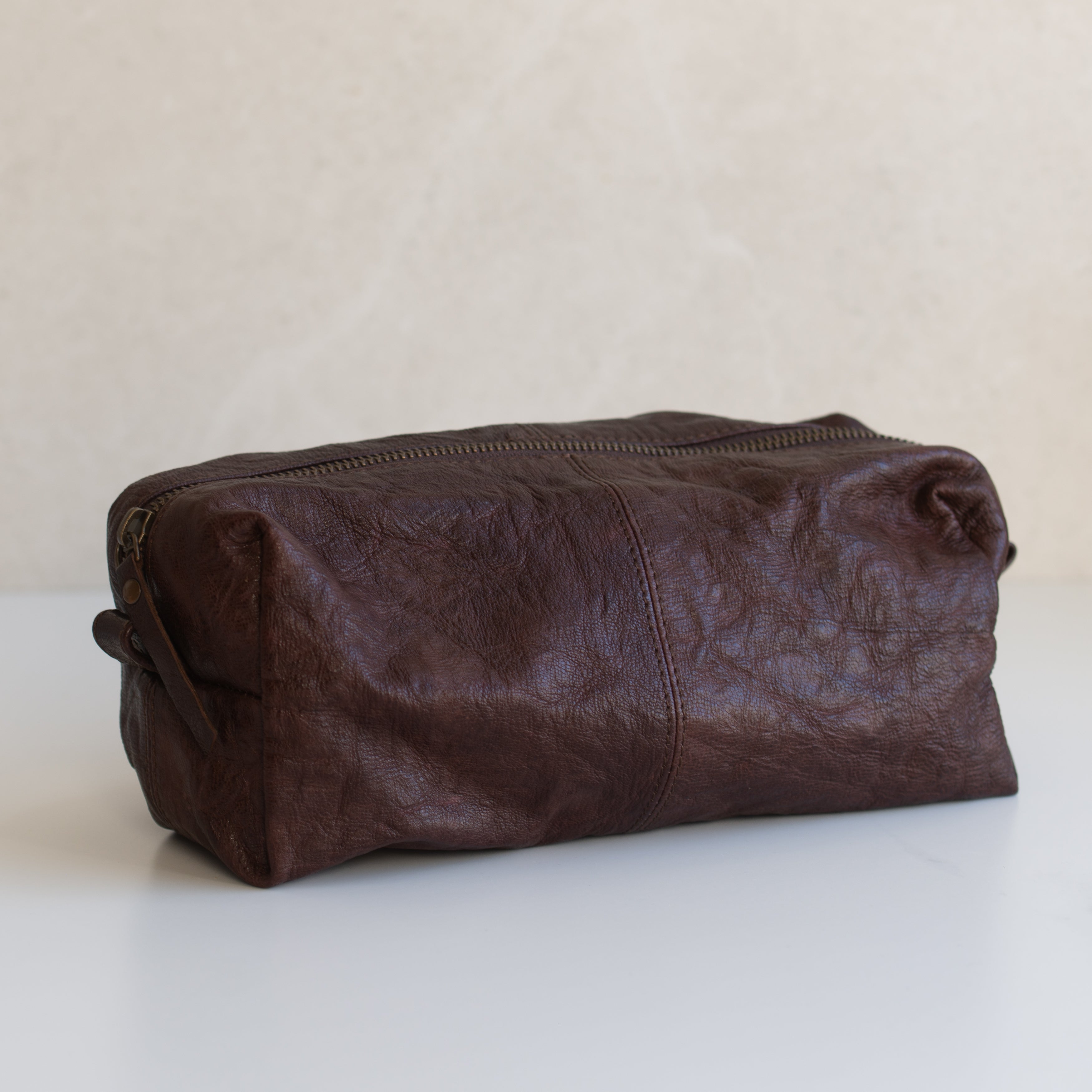 Leather Wash Bag