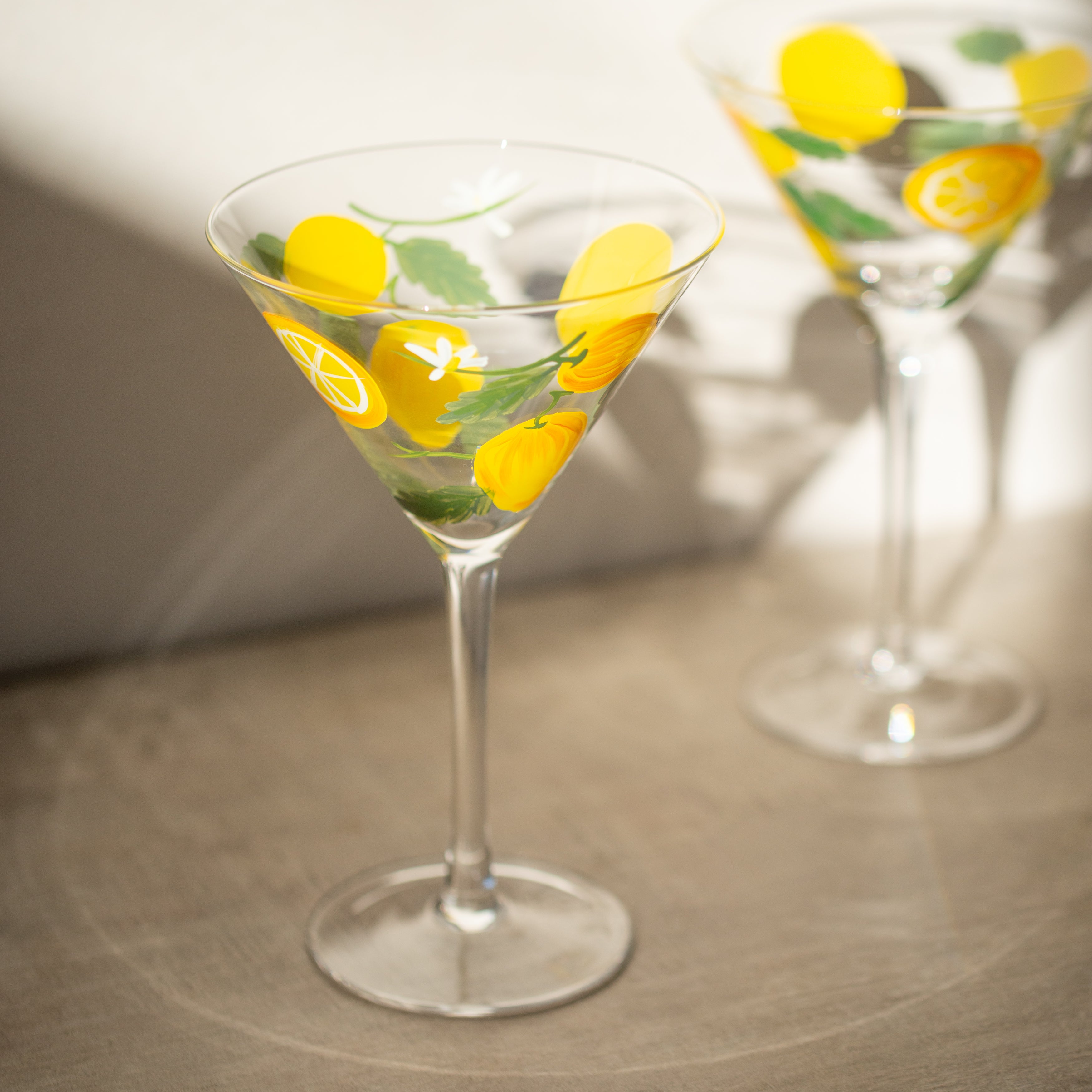 Martini Glass | Limone | Set of 4