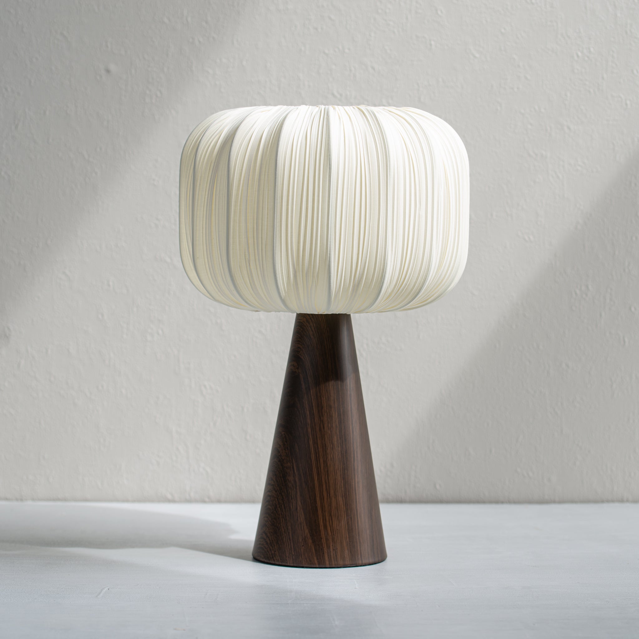 Havana Table Lamp | Walnut + Ivory