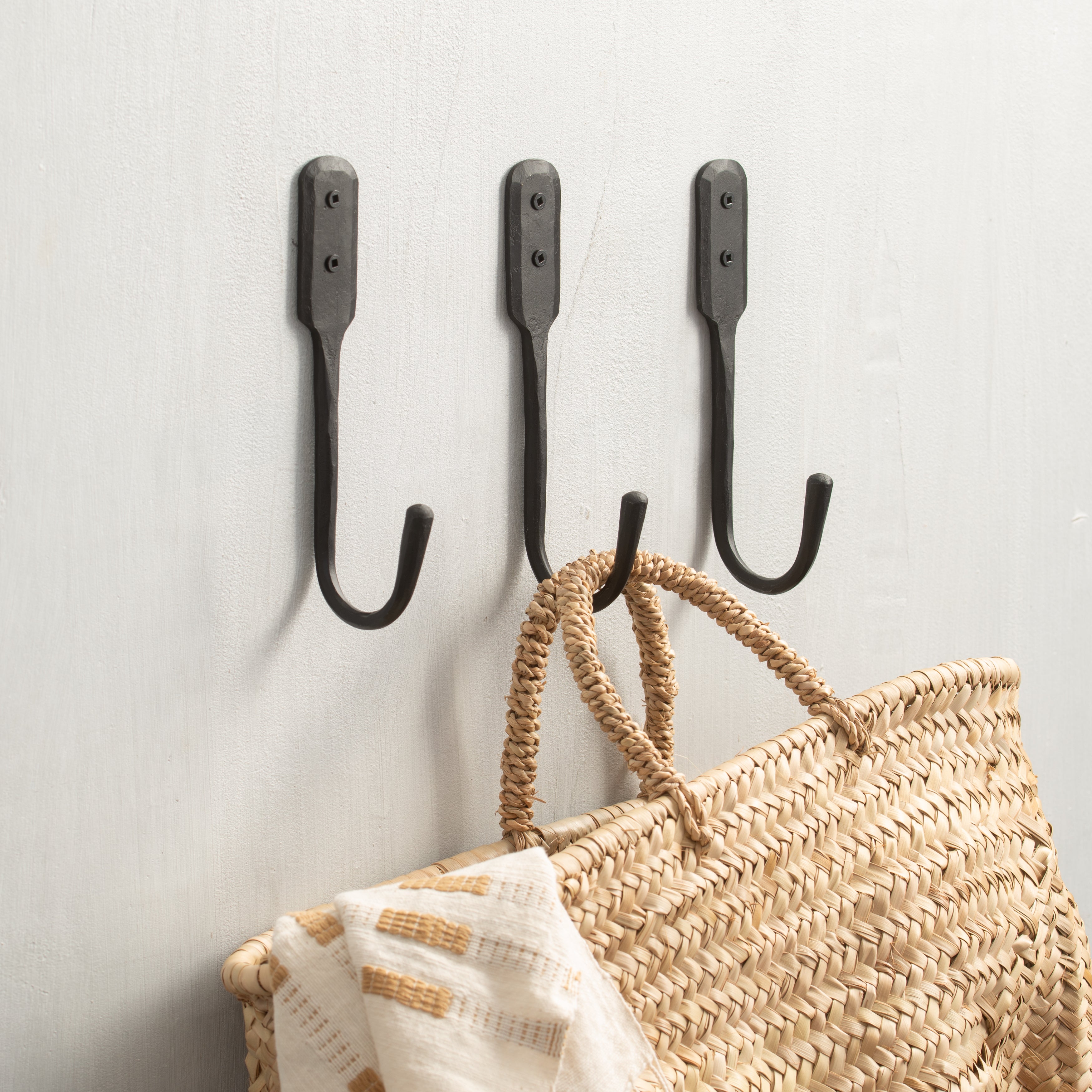 Forged | Homestead Hook | Black | Large