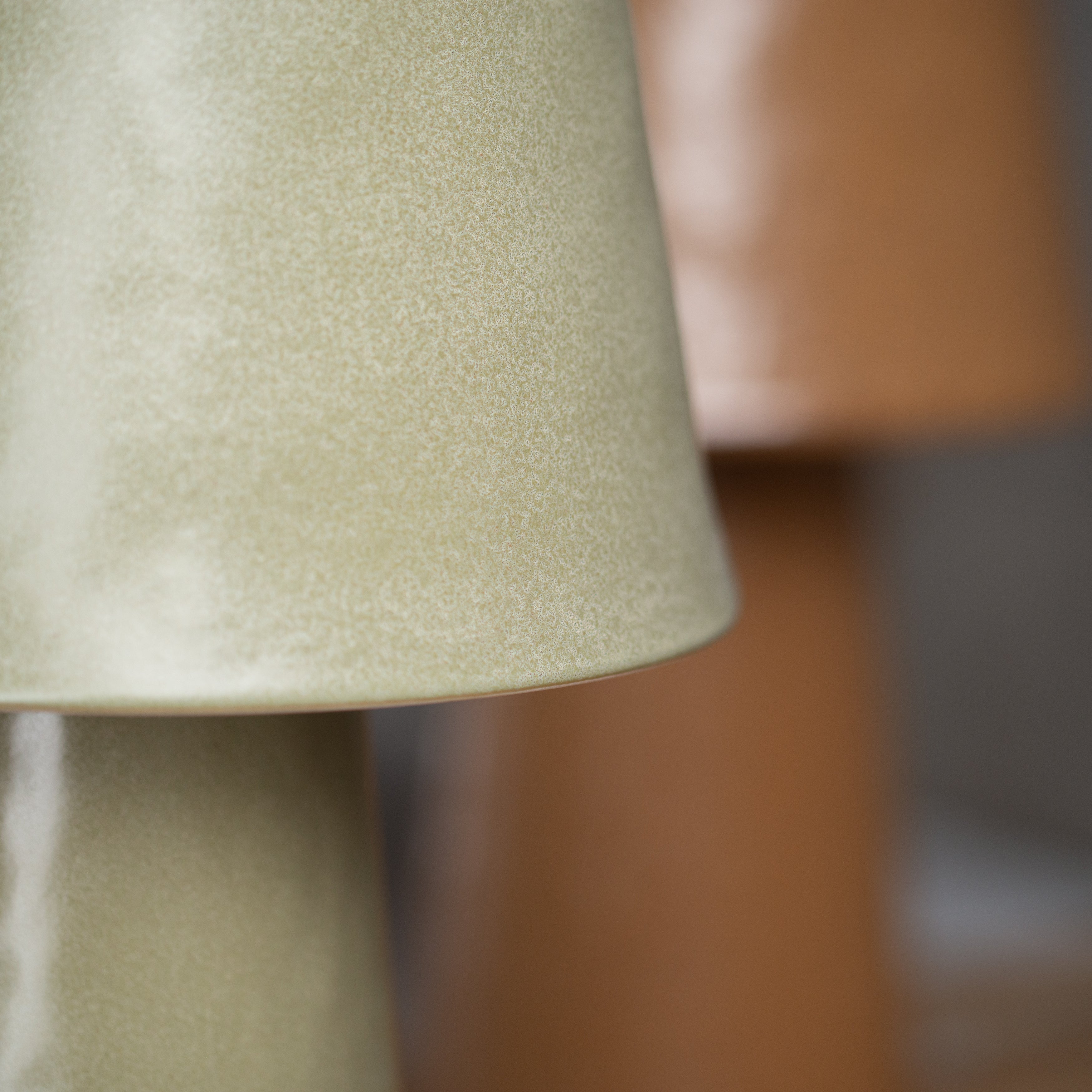 Honora Ceramic Lamp | Green