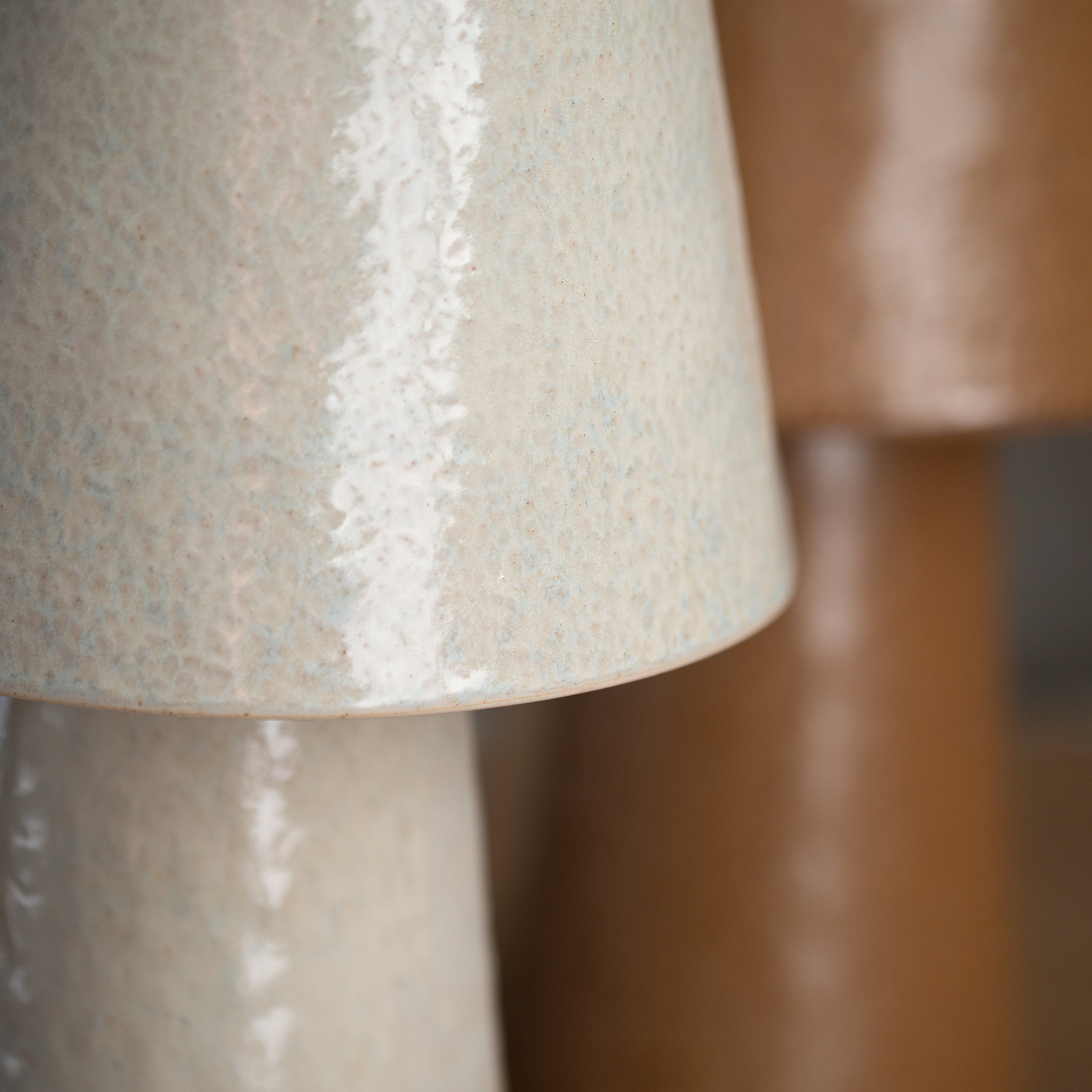 Honora Ceramic Lamp | Ivory
