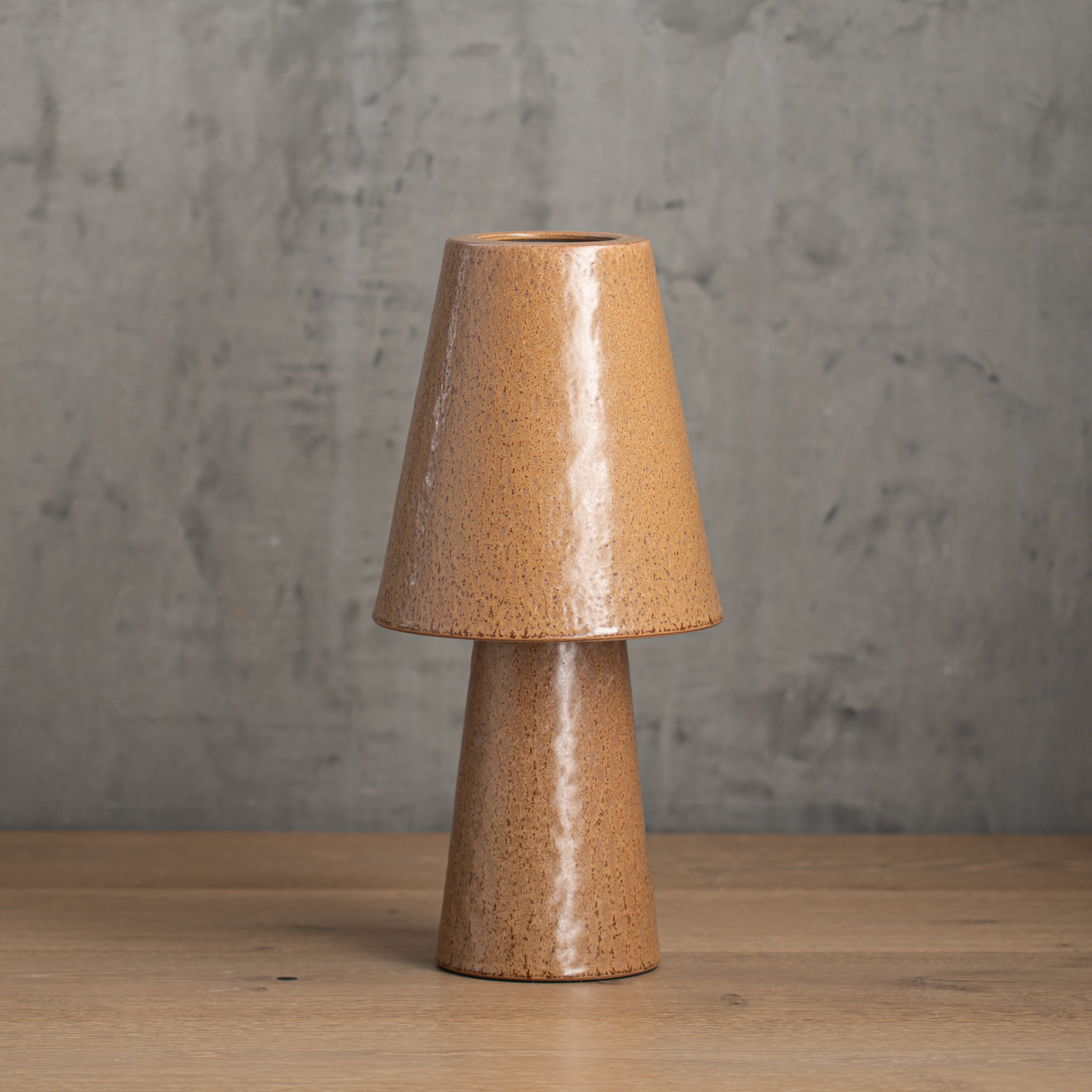 Honora Ceramic Lamp | Rust