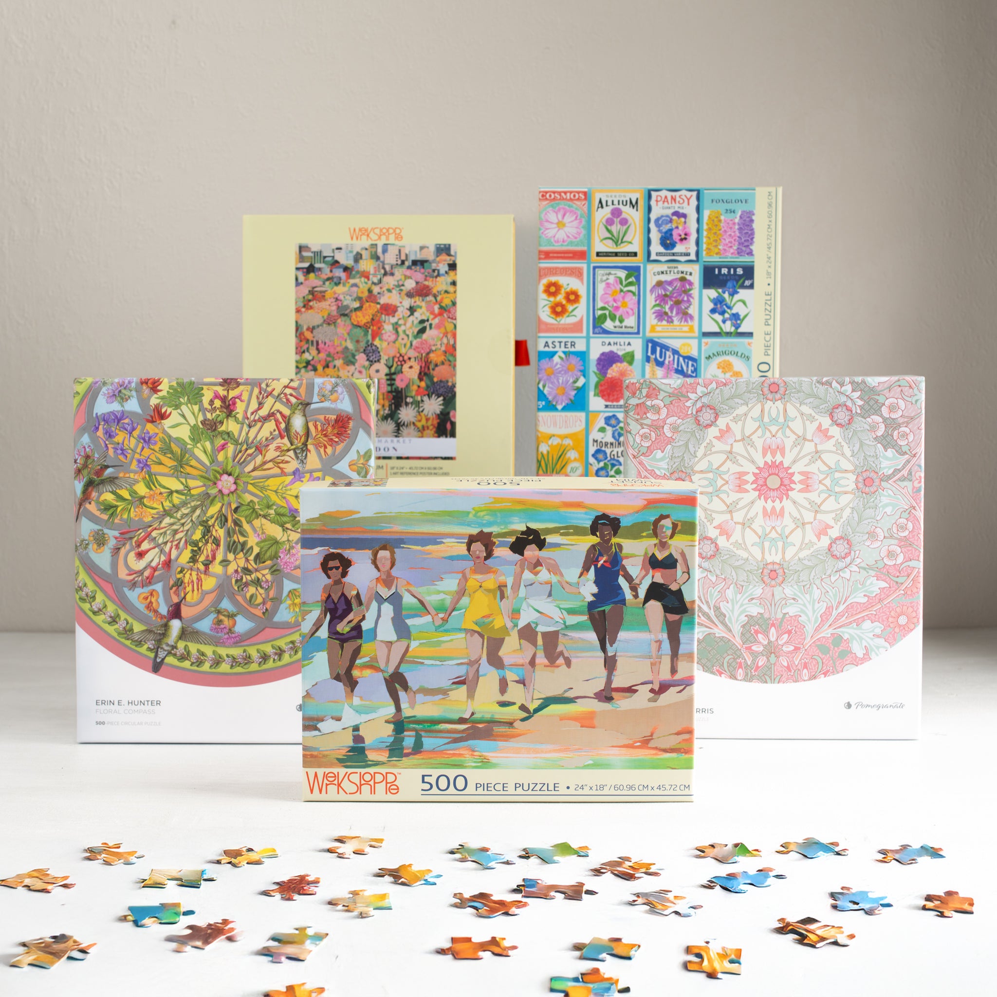 Puzzle | London Flower Market | 500 Pieces