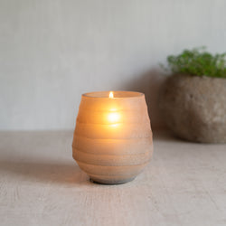 Lawrence Glass Candle Votive / Tea Light Holder