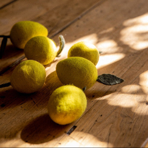 Muskhane Felt Lemon