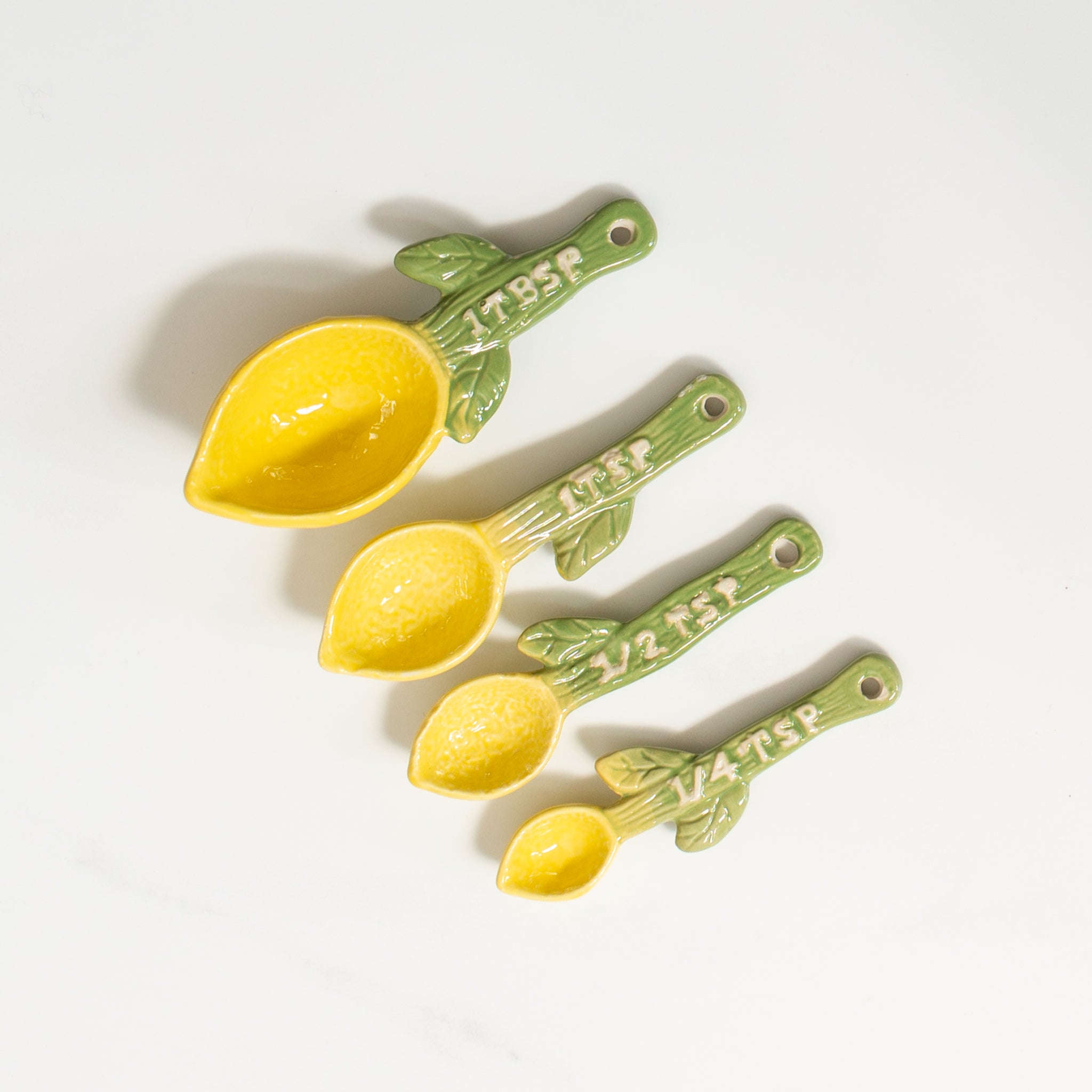 Limone Ceramic Measuring Spoons