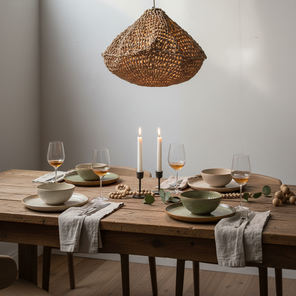 Lumi | Woven Pendant | Piatta