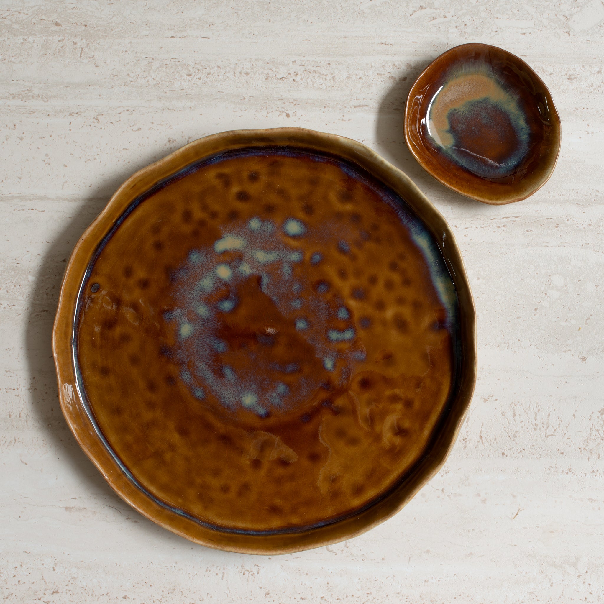 Miya Ceramic Serving Dish | Toffee