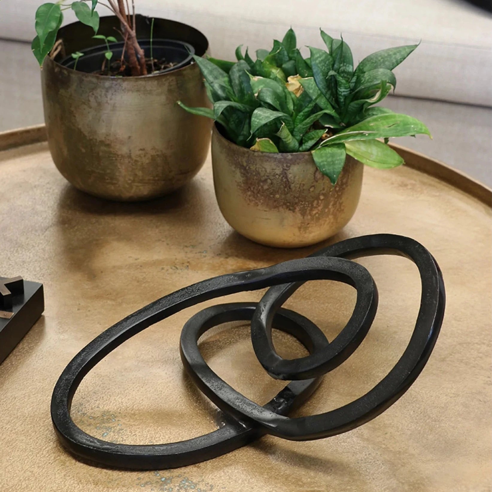 Marrakesh Sculpture | Dark Bronze Finish