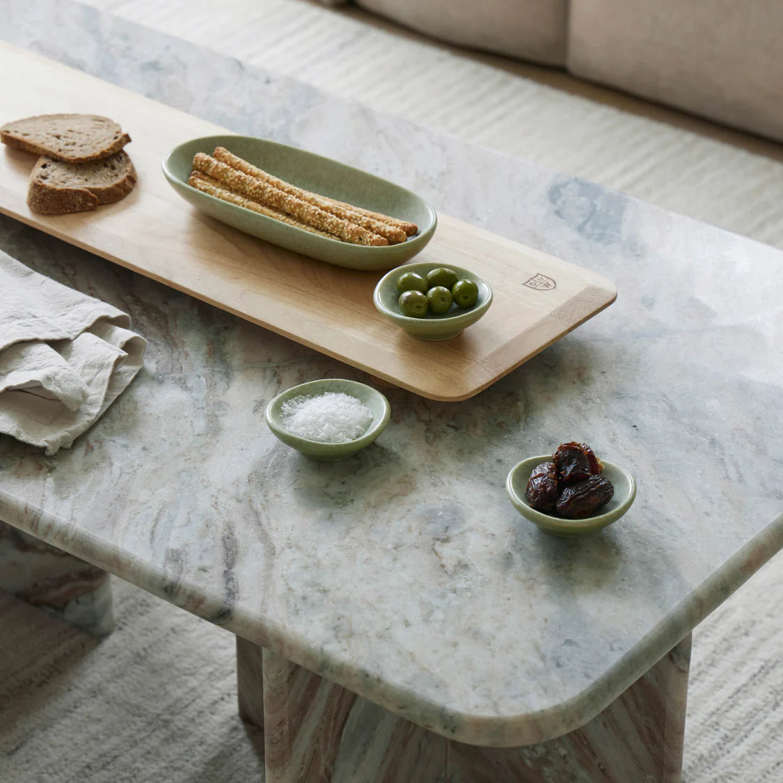Gretta Pinch Bowls | Mint | Set/2