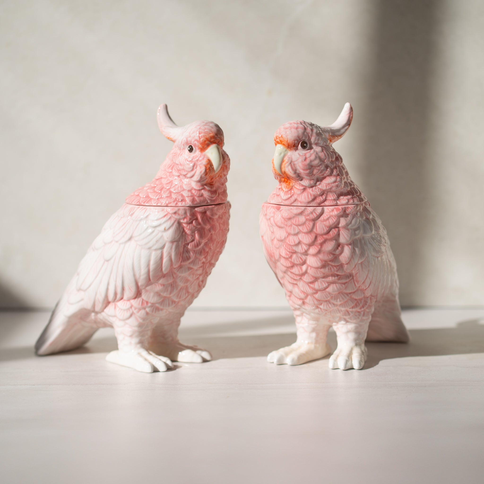 Paloma Ceramic Parrot Jar