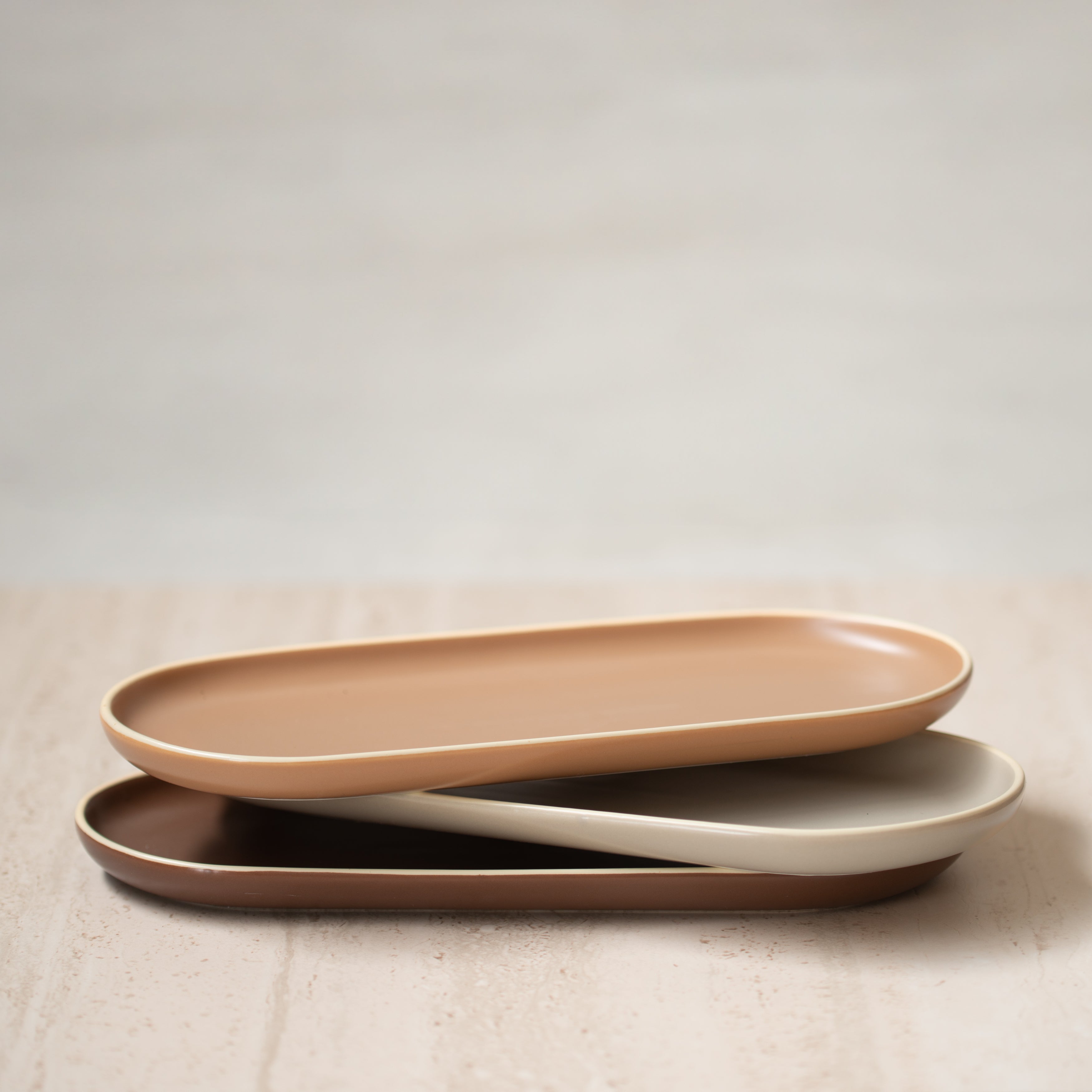 Oval Ceramic Plate | Paqen