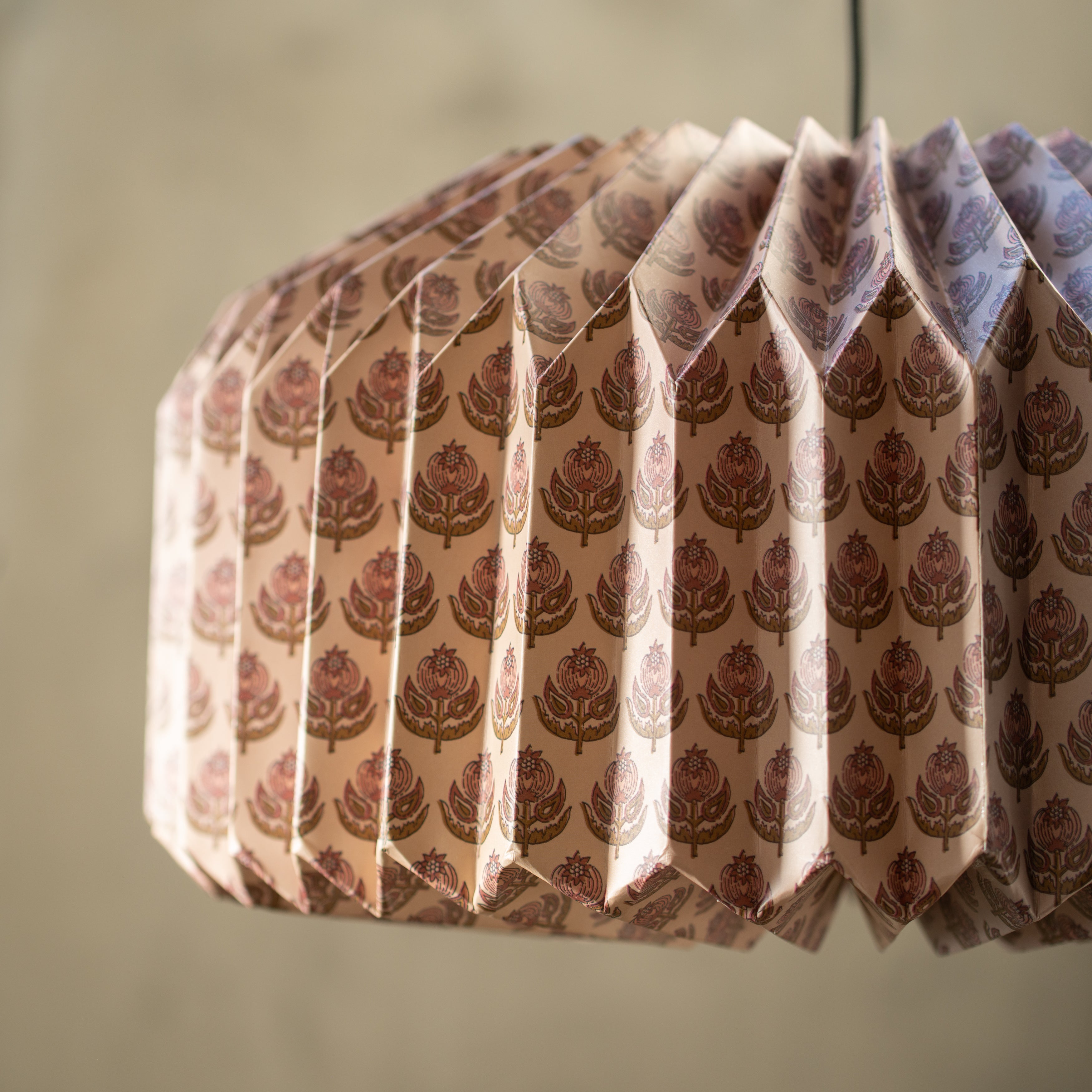 Pleated | Paper Light Shade | Callie | Bloom