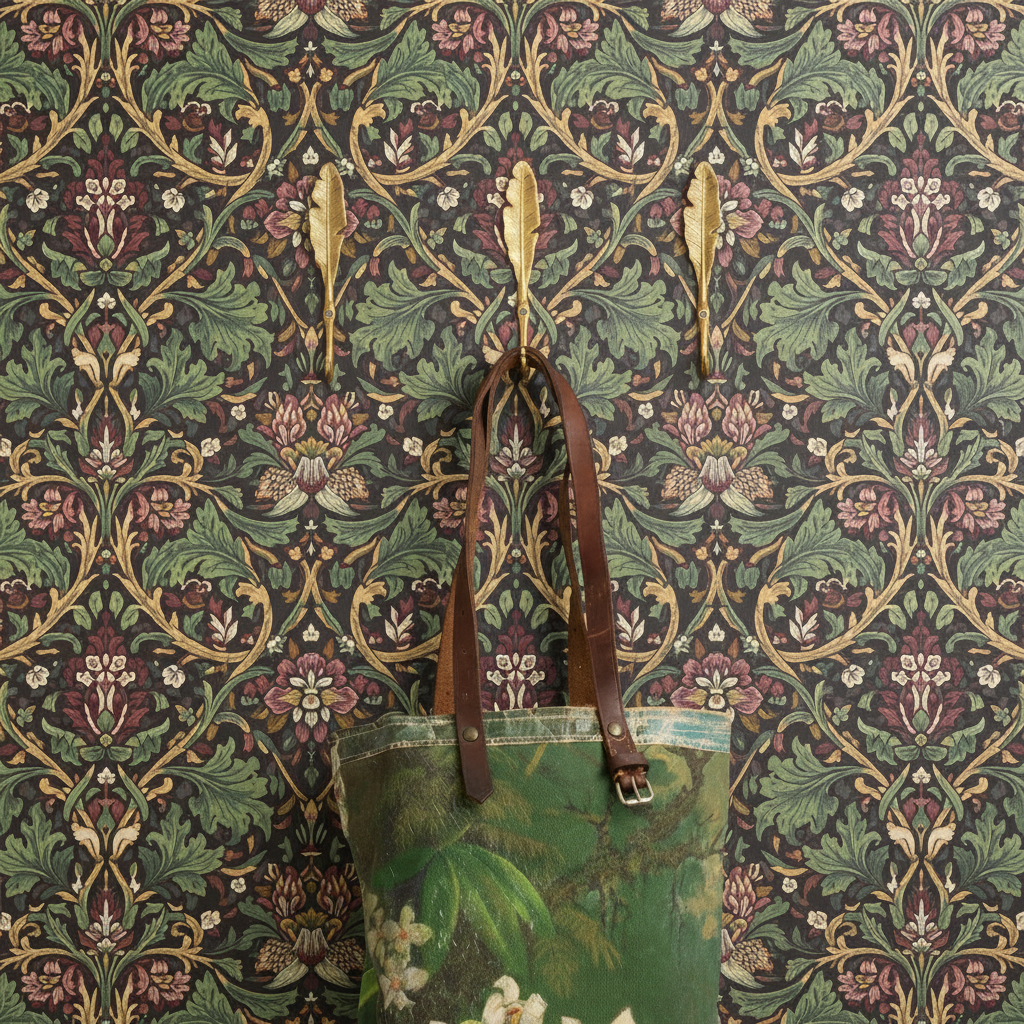 Forged | Plume Wall Hook | Brass