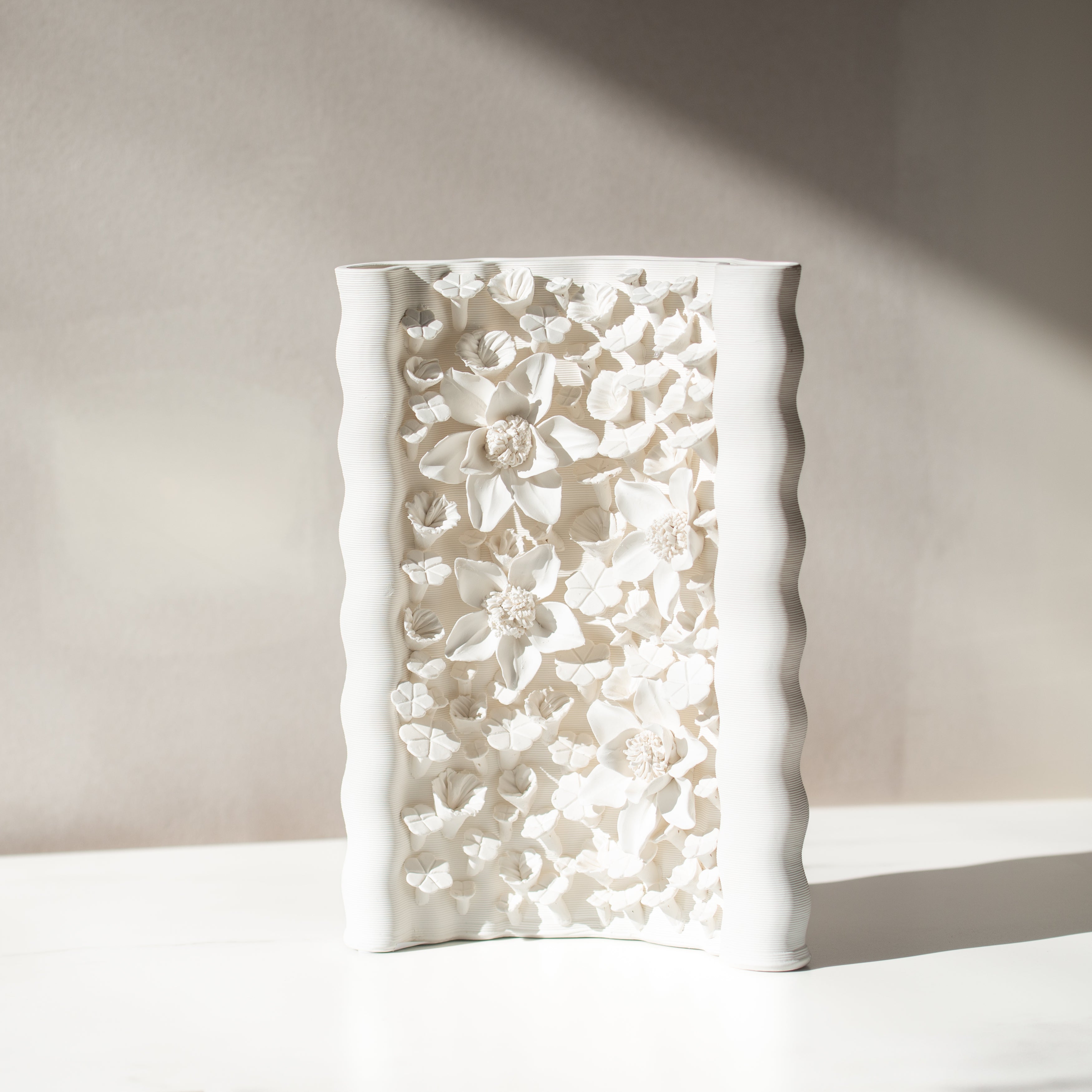 Ceramic Vase | Phula | Matte White