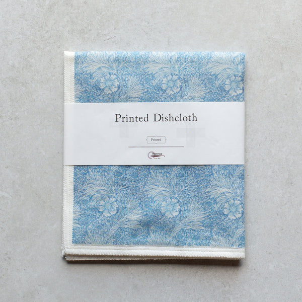 Printed Dish Cloth | Marigold Blue