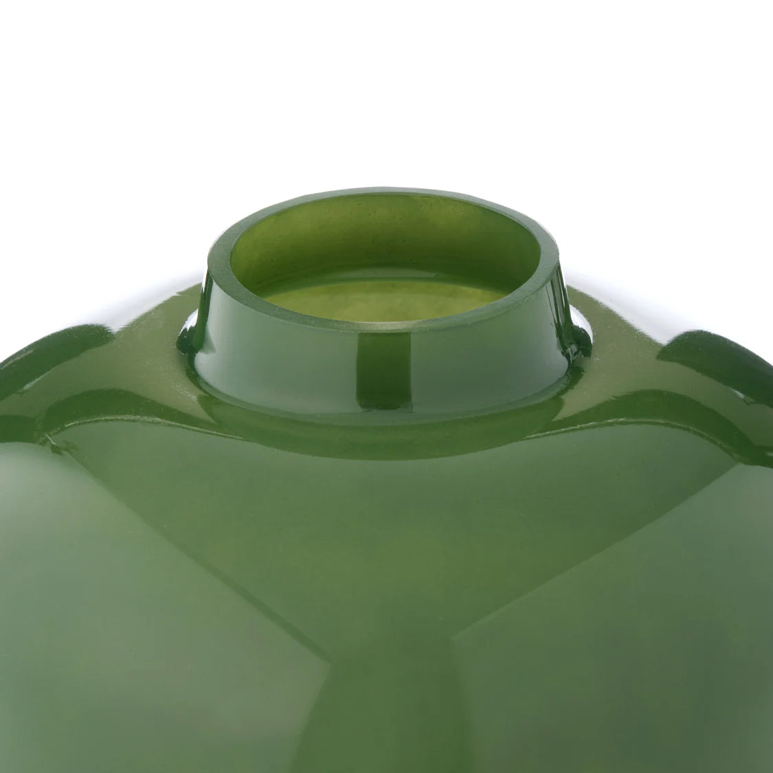 Glass Vase | Green | Sofiya