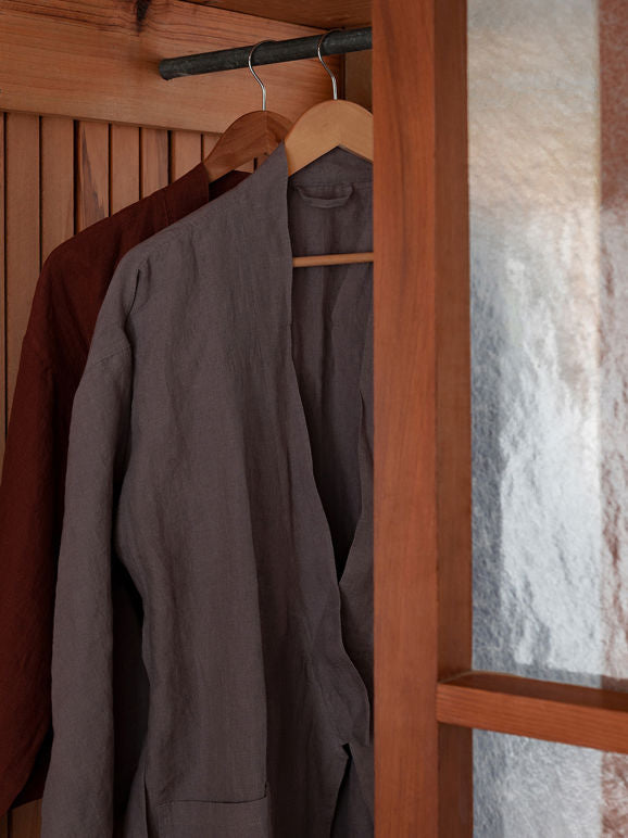 Linen Robe | Lupin | Large