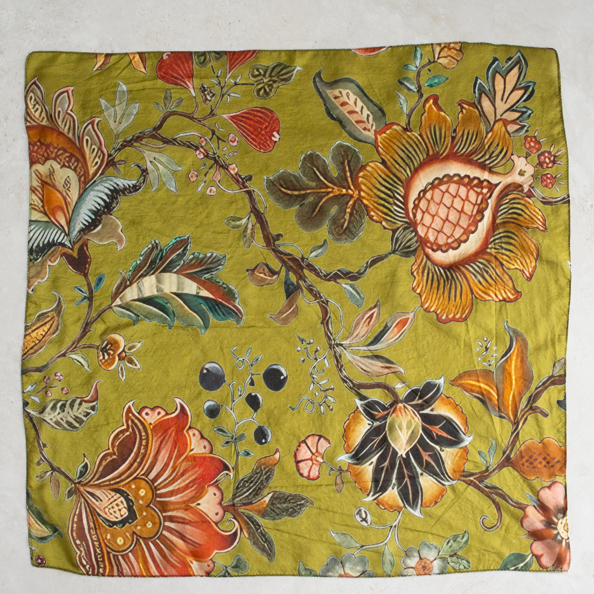 Silk Neck Scarf | Square