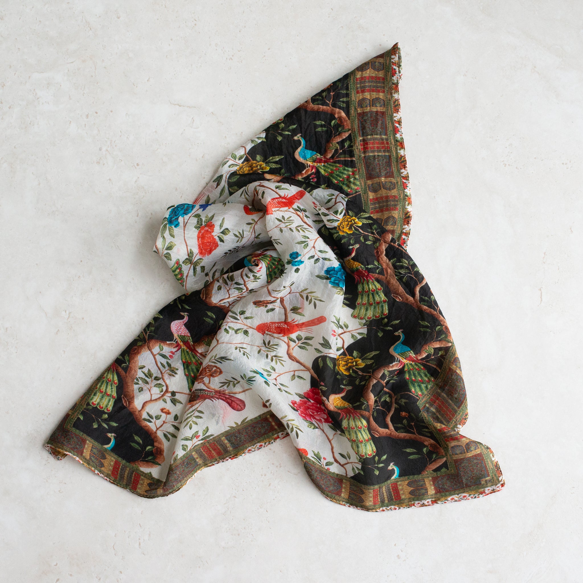 Silk Neck Scarf | Square