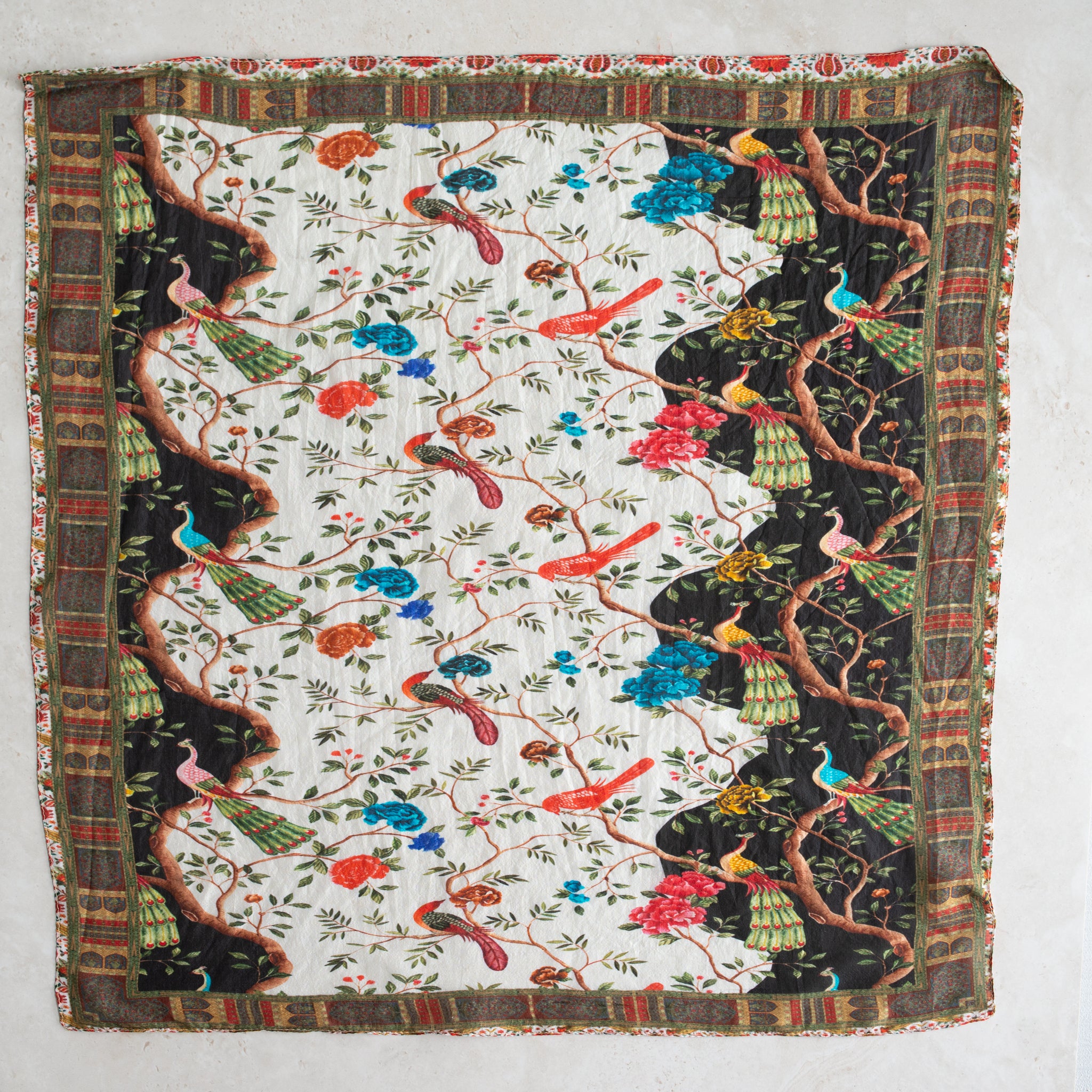 Silk Neck Scarf | Square