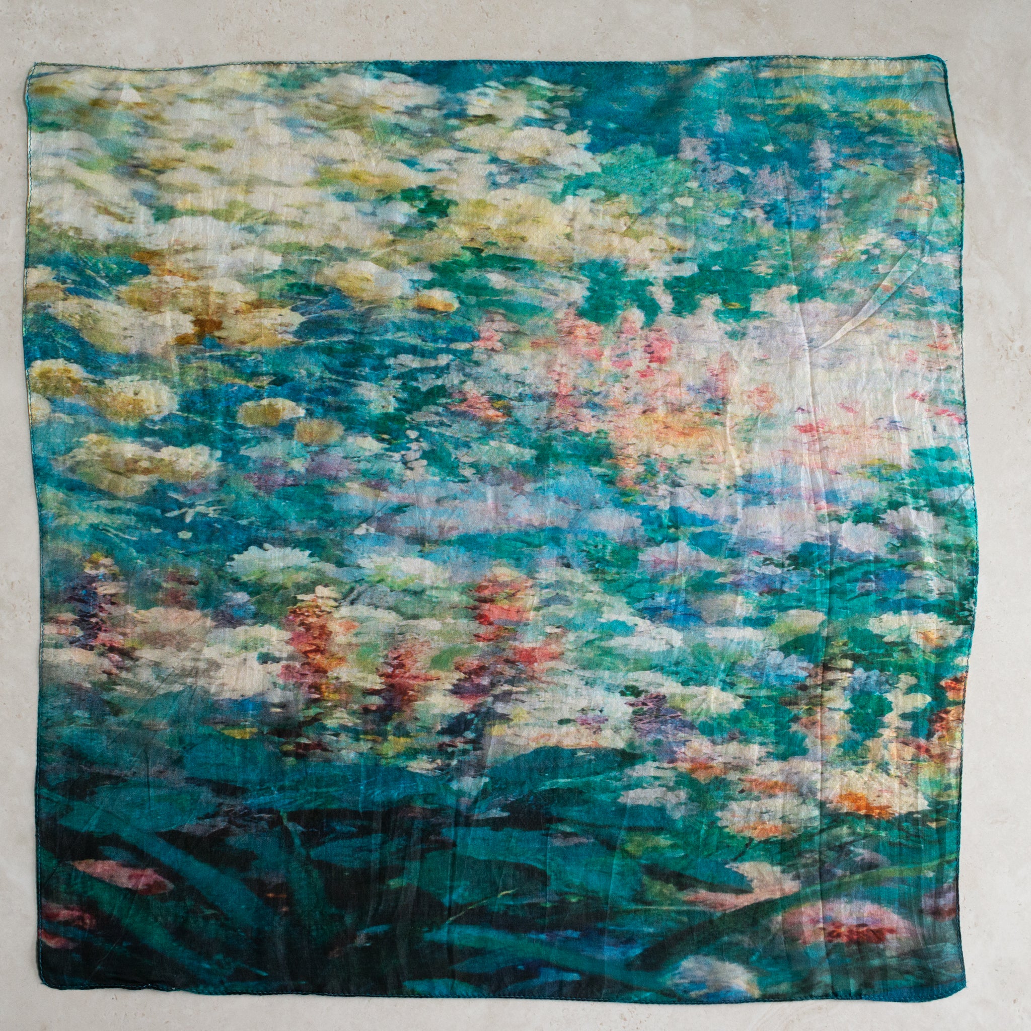 Silk Neck Scarf | Square