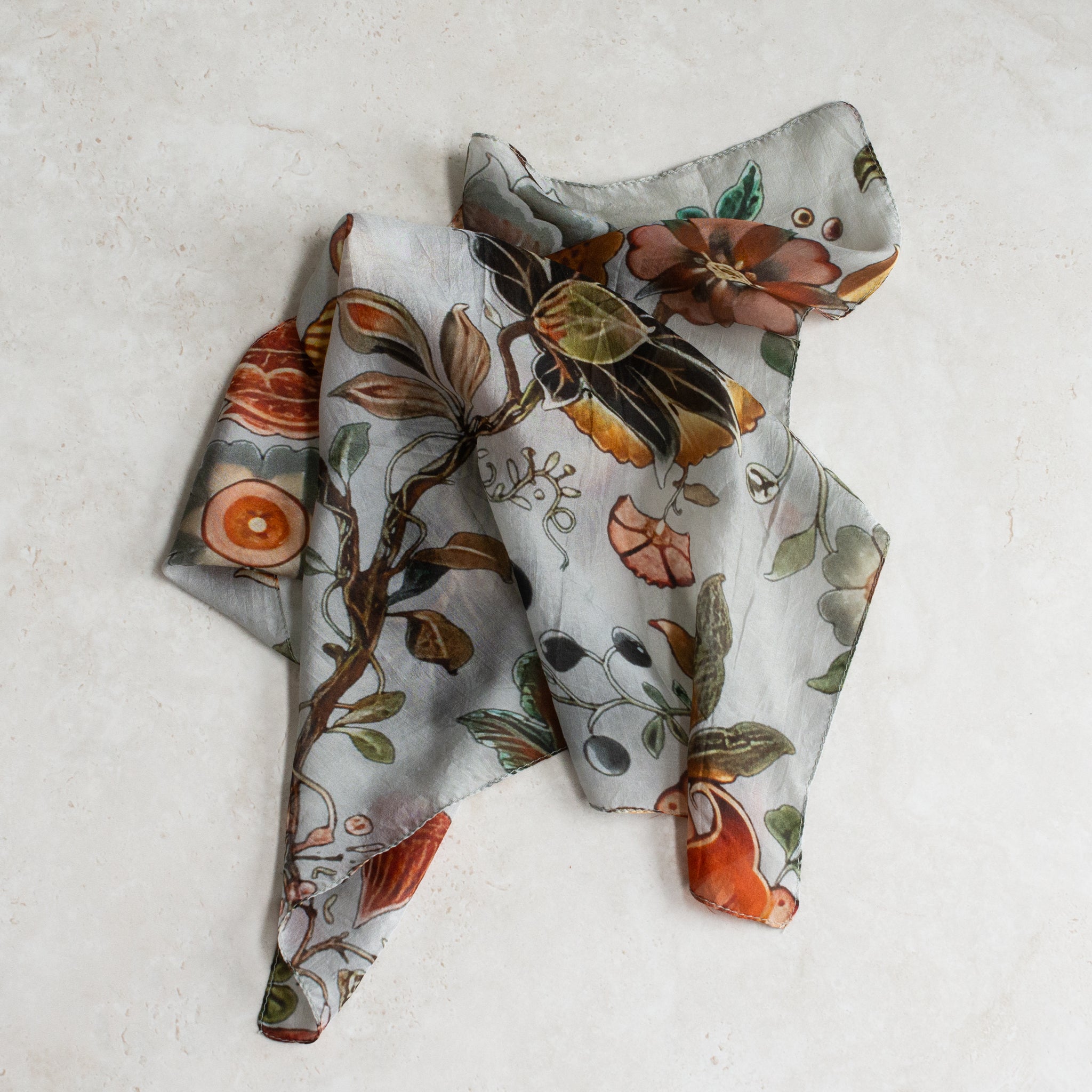 Silk Neck Scarf | Square