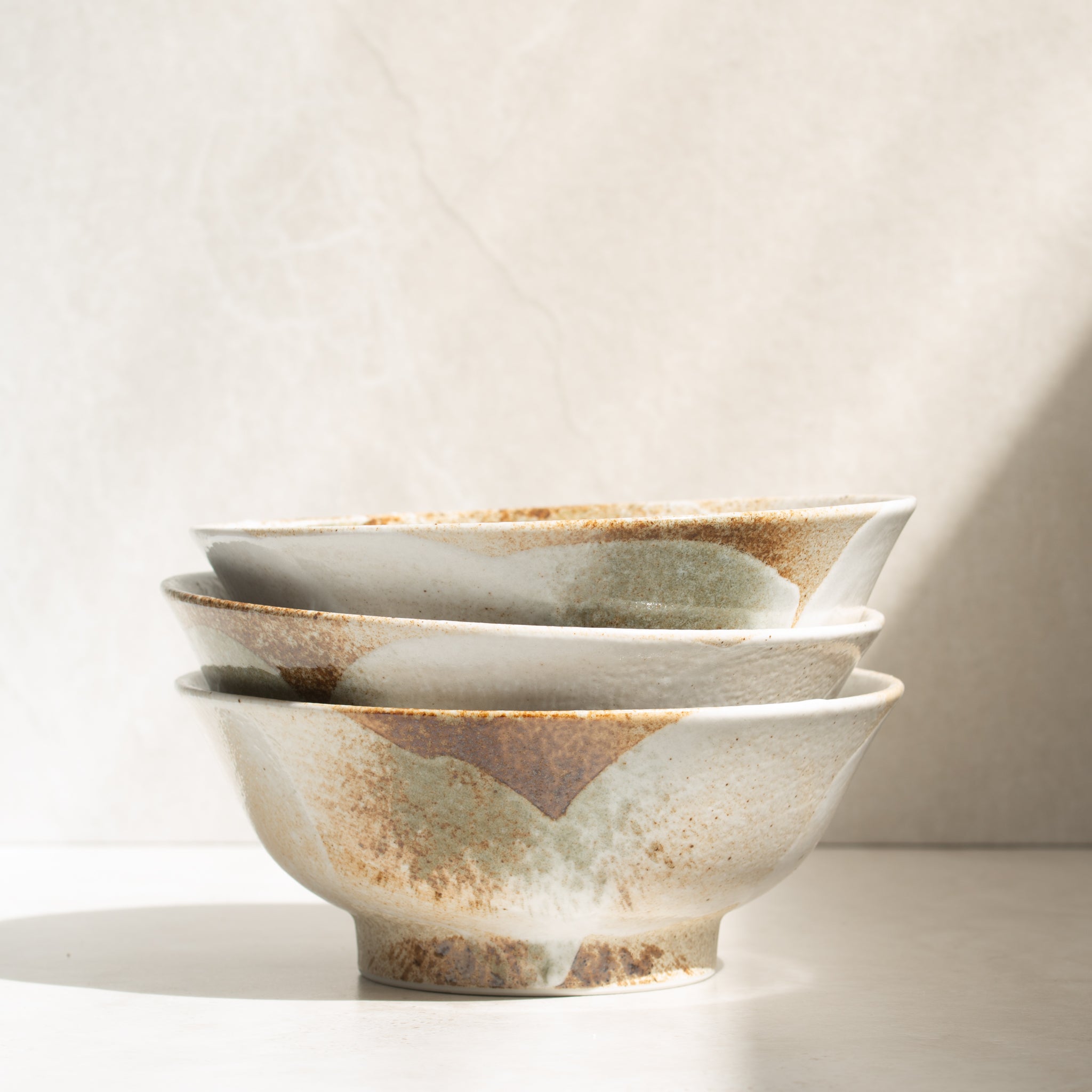 Japanese Ceramics | Large Bowl | Snow Bamboo