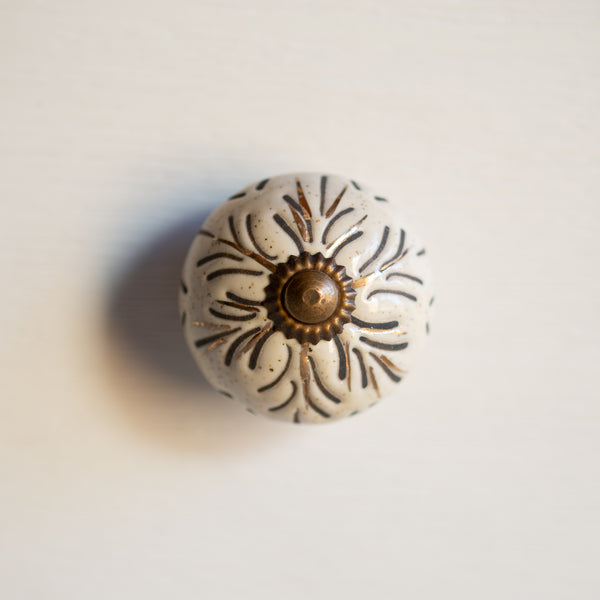 Stoneware Door Knob | Festivo
