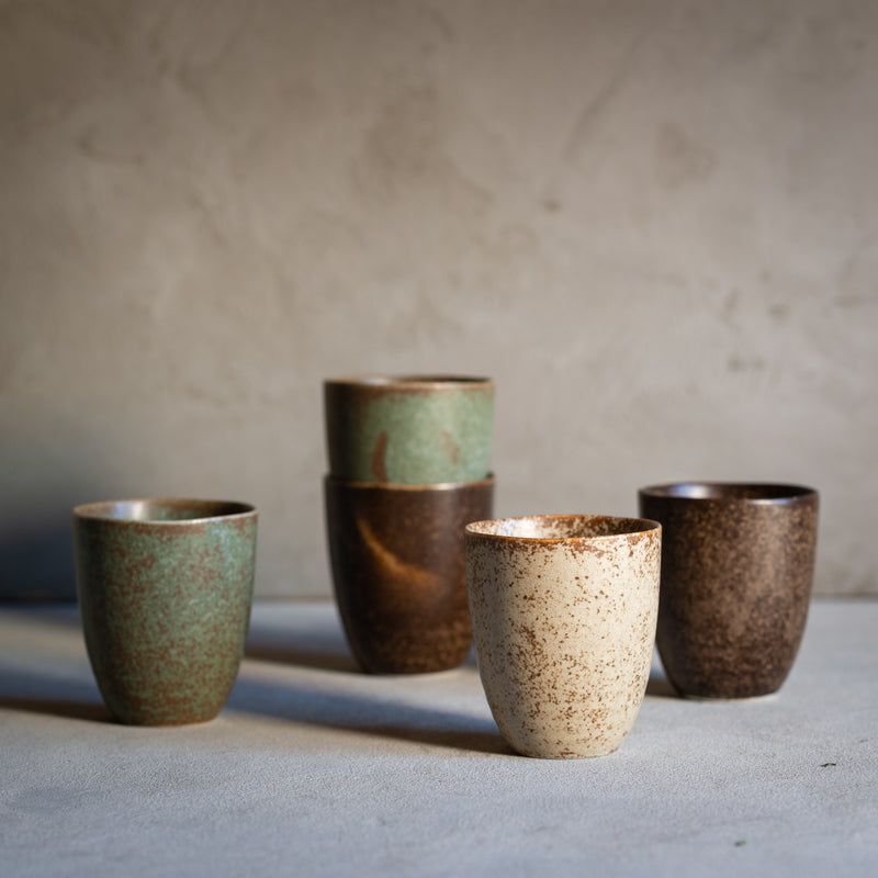 Japanese Ceramics | Tea Mug | Green Fade