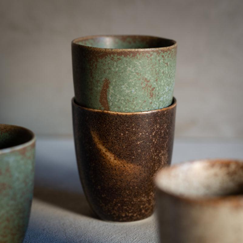 Japanese Ceramics | Tea Mug | Green Fade