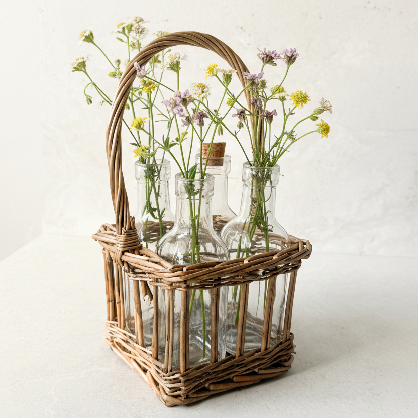 The Gatherer | 4 Bottle Holder