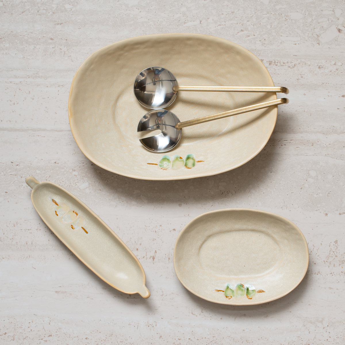 Forged Salad Servers | Deco