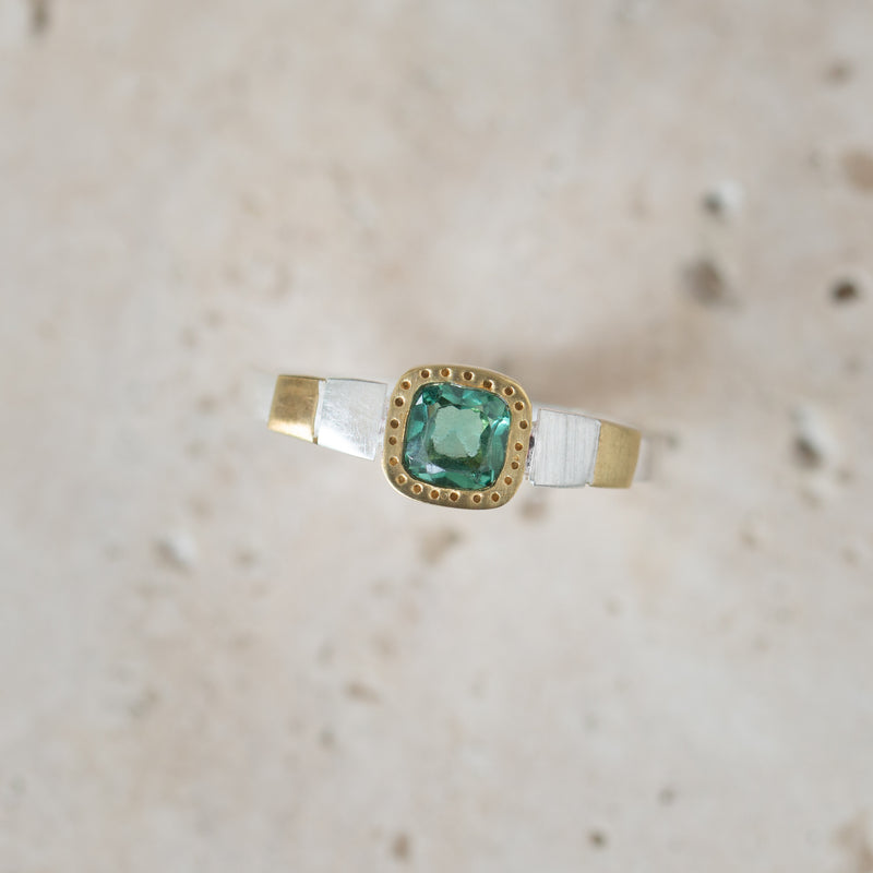 vS|B The Oceanic Ring | Sterling Silver + Brass