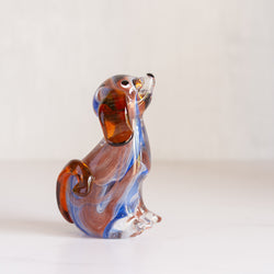 Woofa Dog Glass Sculpture