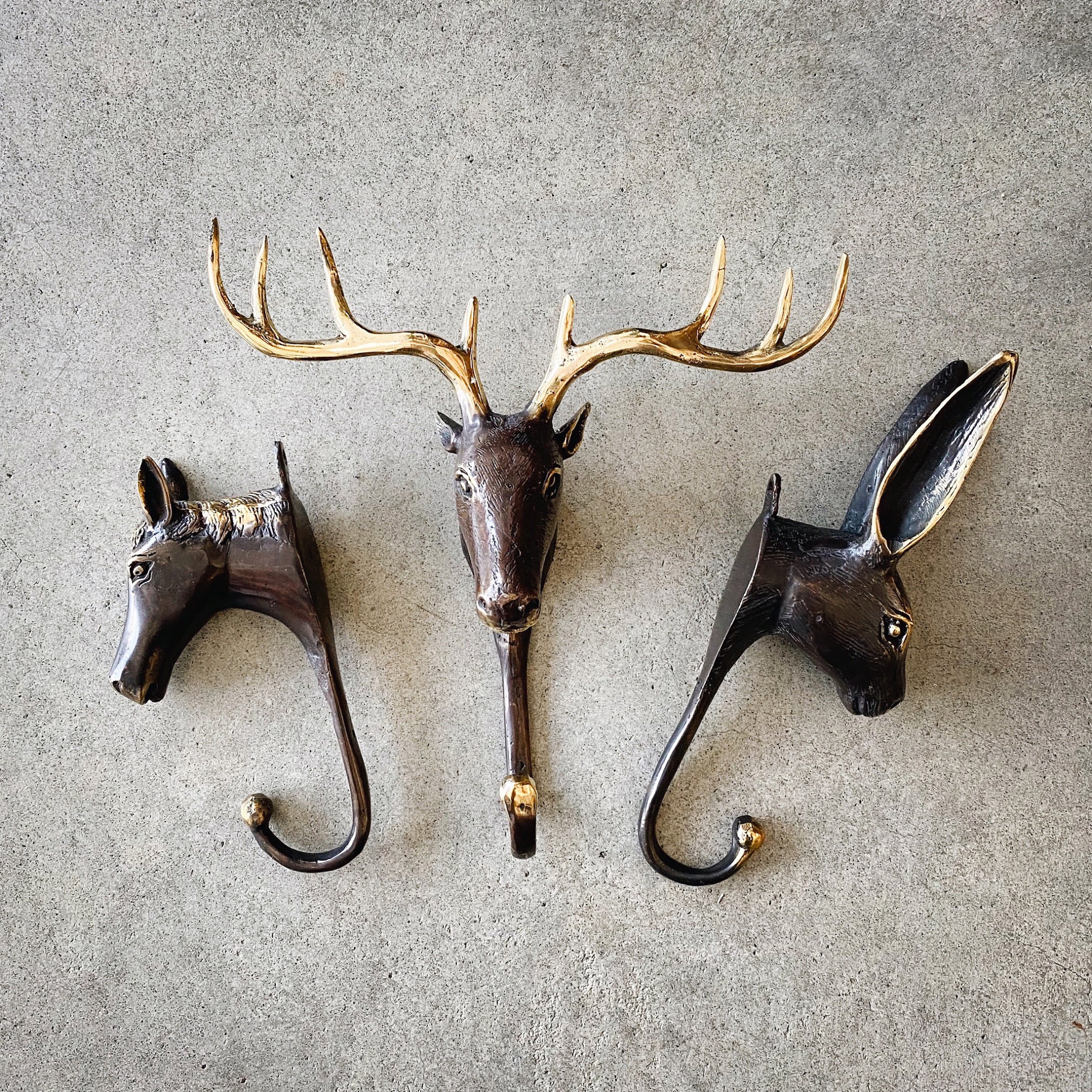 Bronze Coat Hook | Horse