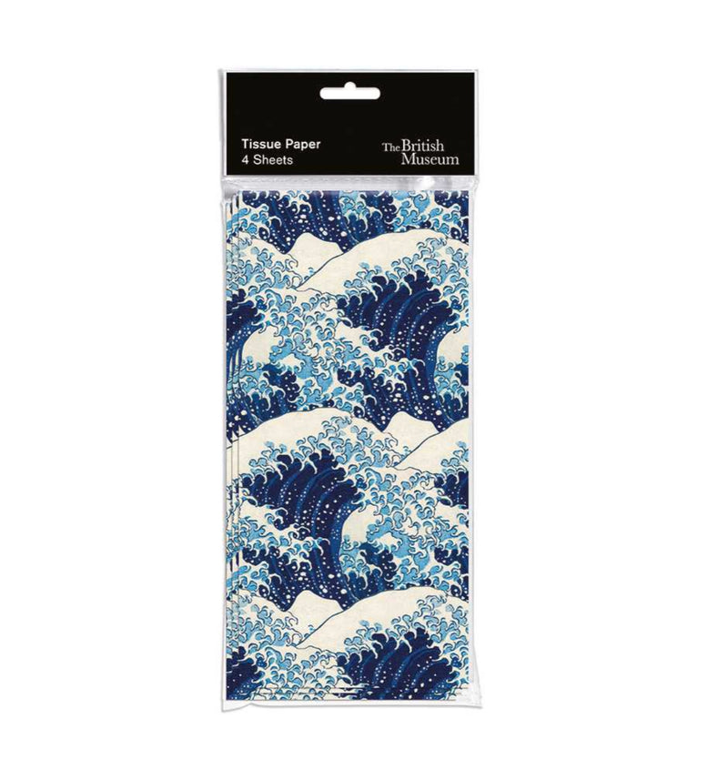 Printed Tissue Paper | ‘Hokusai Wave' Pattern