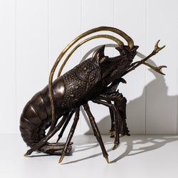 Bronze Crayfish Sculpture