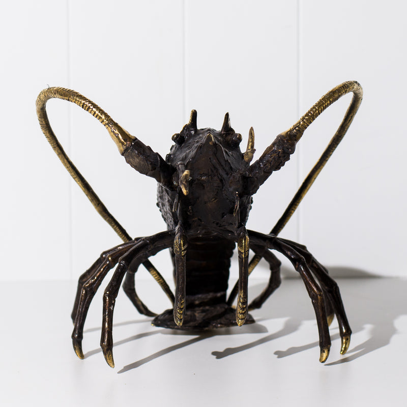Bronze Crayfish Sculpture